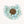 Larimar, Round, 8mm Beads, Sold in Sets of 4