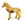 Beaded Animals, Pony, Medium Silver-Lined Amber with Multicolor Designs, 4.5