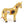 Beaded Animals, Pony, Medium Silver-Lined Amber with Multicolor Designs, 4.5