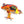 Beaded Animals, Giant Frog, Vibrantly Multicolored, 4x4 inches