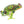 Beaded Animals, Giant Frog in Realistic Greens & Brown but with Geometric Designs, 4x4 inches