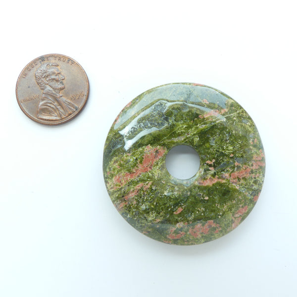 Unakite, Donut (Bi), 40mm