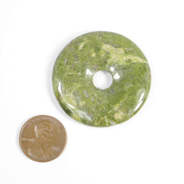 Epidote, Donut (Bi), 40mm
