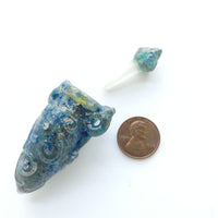 Contempo Glass Vessel Pendant, Artist Unknown, 53-30mm