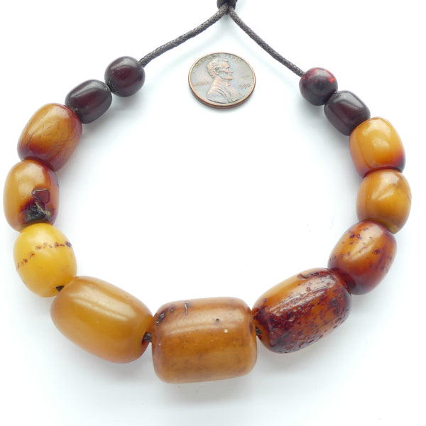 Resin, Mixed Sizes, Shapes and Colors, Light Yellow to Deep Red, 10 to 20mm Long