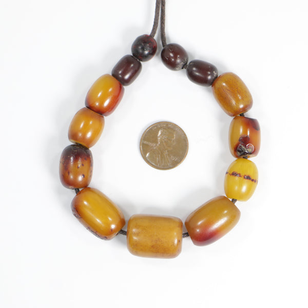 Resin, Mixed Sizes, Shapes and Colors, Light Yellow to Deep Red, 10 to 20mm Long