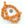 Resin, Orange, Oval 15x12mm on 16-inch Strand