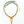 Pre-Columbian Gold Plated Reproduction with Serpentine & Carnelian, 15-18 inches long