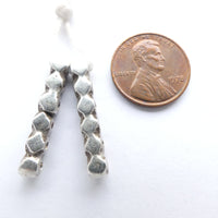Indian Silver, Pair of 6-Hole Spacer Bars