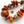 African Amber, Berber Strand 17 Inches Long with 21 Amber and Silver Beads