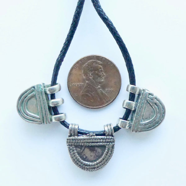 Telsum Ethiopian Vintage Amulet Boxes, Set of 3