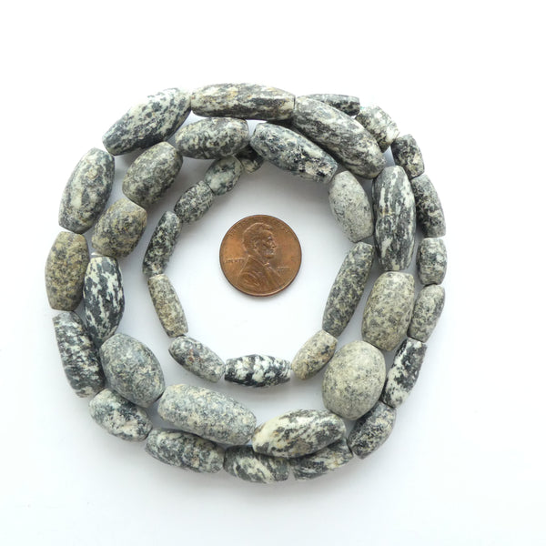 Granite, Mali, Graduated Ovals, Largest 17x12mm