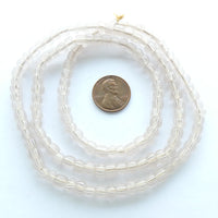 Gooseberry Beads, Antique Venetian, 6mm on 25" Strand