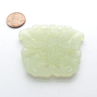 New Jade, Pendant with Butterfly