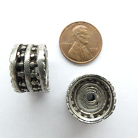 Yemeni Vintage Bowsani Beads, Pair