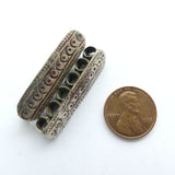 Spacer Bars, Pair of Antique 6-Line Spacers