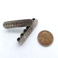 Spacer Bars, Pair of Antique 6-Line Spacers