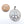Sterling Silver, Lotus Pendant, 25mm Diameter