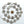 Thai Silver, Diamonds with Stylized Flower Stamping, 20x20mm, Sold Individually