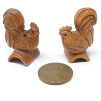 Ojime, Rooster, 33mm, Sold Individually