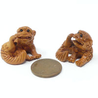 Ojime, Fu Dog 20mm, Sold Individually