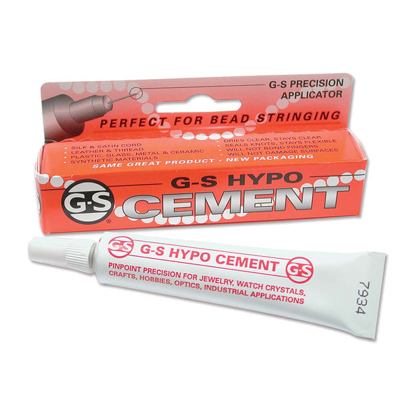 Glue, G-S Hypo Cement, AKA Bead Tip Cement for Sealing Knots