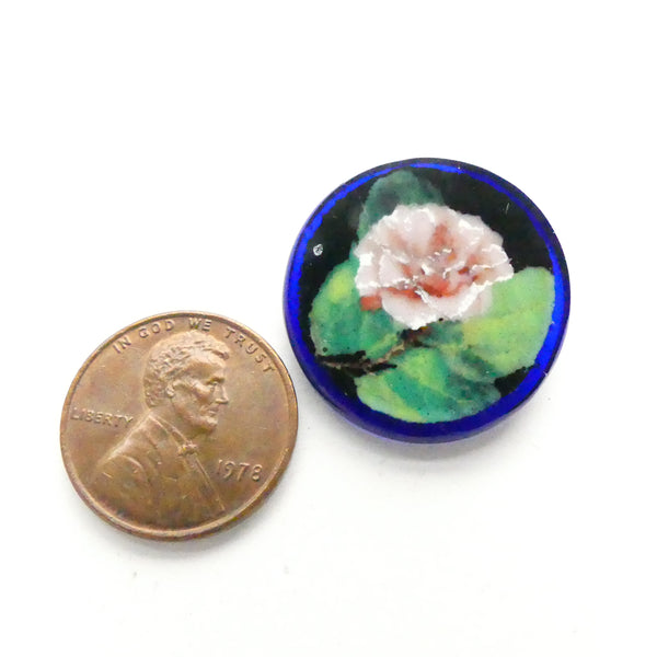 Mario Dei Rossi Murrina, Camellia, 24mm diameter
