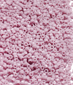 Seed Beads, Delicas, Lilac Opaque