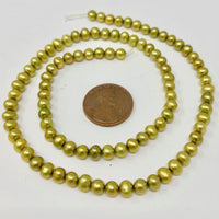 Pearls lime green Bead-Zone.com