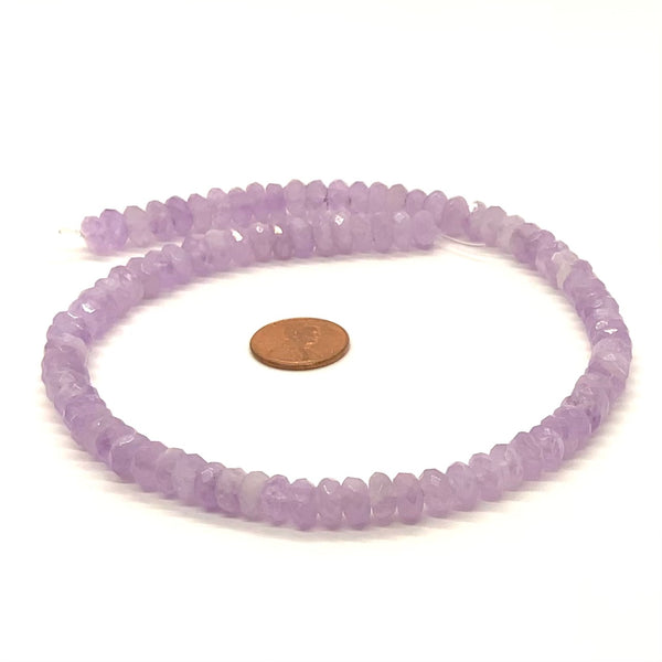 Cape amethyst faceted beads
