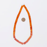 Carnelian Vintage 2-hole Pyramid