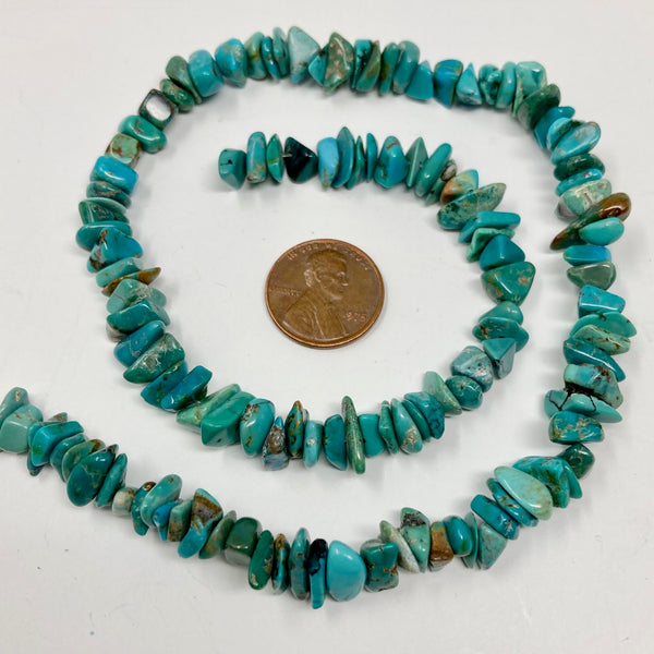 Turquoise, Chips, Small