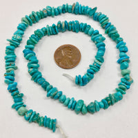 American turquoise chips Bead-Zone.com