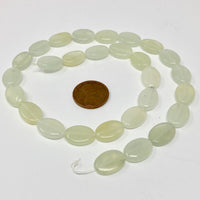 New Jade flat ovals Bead-Zone.com