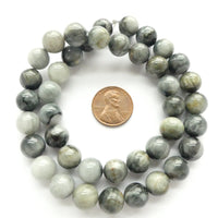 Eagle's Eye Pietersite, Round, 10mm on 16" Strand
