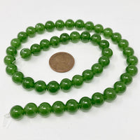 Green jade beads Bead-Zone.com