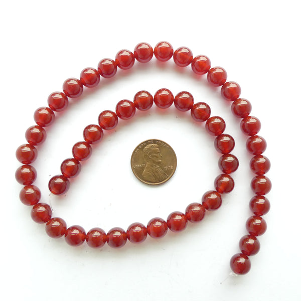 Carnelian Round 8mm