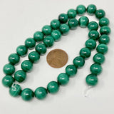 Malachite 10mm beads Bead-Zone.com