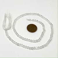 Rock Crystal Round 4mm