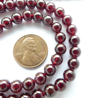Garnet, Round 8mm