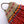 Naga Necklace, 125 Strands of Vintage Red Glass Beads, 32 Inches