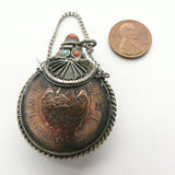Bottle Pendant with Stopper, 46mm Tall