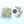Cast Gold-tone Faceted Rondelles, 3x6mm, Pkg of 30 grams