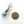 Silver and Turquoise Pendant Deco Style