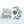 Cast Silver-Tone Smooth Rondelles, 4x8mm, Pkg or 30 grams