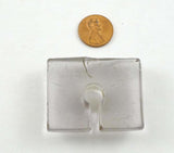 Naga, Glass Pendant, 2” x 1 ½” x ½”