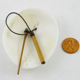 Naga Shell Warrior's Ear Ornament, 2 3/8” x 2 7/8”