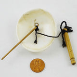Naga, Ear Ornament, Warrior's Shell, 2 1/8” x 2 ½”