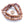 Wood Square Slices, Natural Brown, 7x7mm, 16