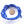 Wood Round Blue, 3x4mm on 16-inch Strands